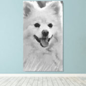 Toile Spitz japonais (Insitu (Plancher de Bois))