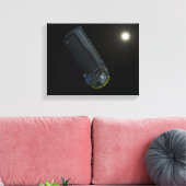 Toile Spitzer vu en lumière visible (Insitu(Salon))