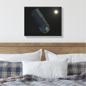 Toile Spitzer vu en lumière visible (Insitu(Chambre))