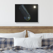 Toile Spitzer vu en lumière visible (Insitu(Chambre))