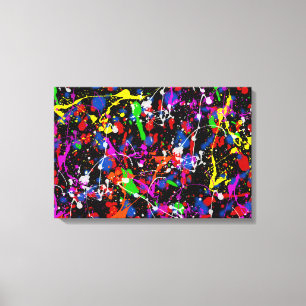 Toile Splatter