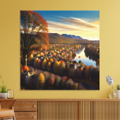 Toile Splendor Automne Vue Paysage 1 (Insitu(Salon))