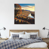 Toile Splendor Automne Vue Paysage 1 (Insitu(Chambre))