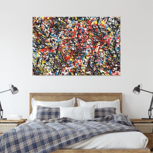 Toile SPLT_24_004, Peinture par plan d'action (Insitu(Chambre))