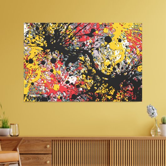 Toile SPLT_24_007, Peinture par plan d'action (Insitu(Salon))