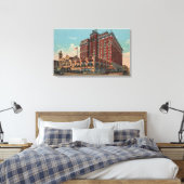 Toile Spokane, WA - Vue de l'hôtel Davenport #1 (Insitu(Chambre))