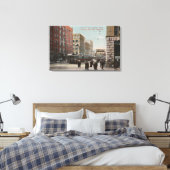 Toile Spokane, WA - Vue sur Riverside Ave. & Howard St (Insitu(Chambre))