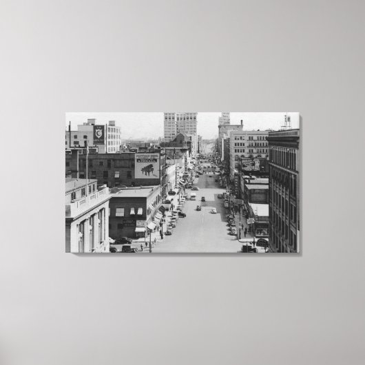 Toile Spokane, Washington - Riverside Avenue (Recto)