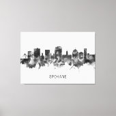 Toile Spokane Washington Skyline (Recto)