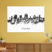 Toile Spokane Washington Skyline (Insitu(Salon))