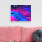 Toile Spooky Trees à Evening Acrylic (Insitu(Salon))