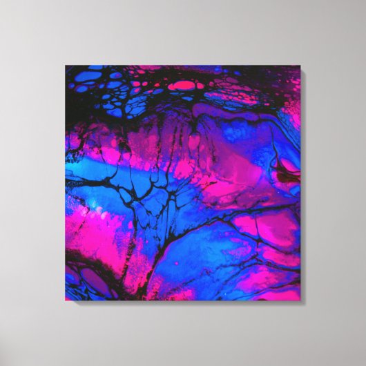 Toile Spooky Trees à Evening Acrylic (Recto)