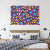 Toile Spores de bactéries (Insitu(Chambre))