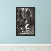 Toile Spray Falls, WA (Insitu (Plancher de Bois))