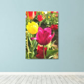 Toile Spring tulips, Oregon (Insitu (Plancher de Bois))