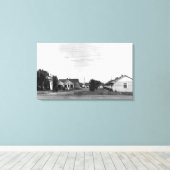 Toile Springfield, OU Motel Sutton sur la route McKenzie (Insitu (Plancher de Bois))