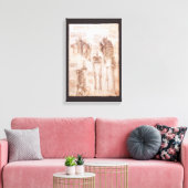 Toile Squelette d'anatomie humaine de Léonard de Vinci O (Insitu(Salon))
