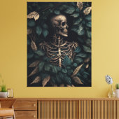 Toile Squelette dans les plantes (Insitu(Salon))