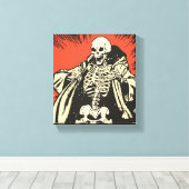 Toile Squelette de dessin (Insitu (Plancher de Bois))