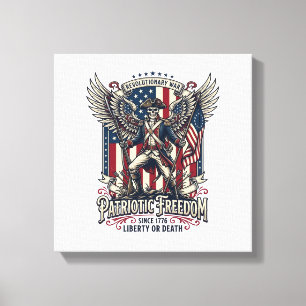 Toile Squelette de guerre révolutionnaire patriotique so