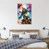 Toile Squelette Traverser la grotte des feux (Insitu(Chambre))