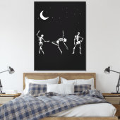 Toile Squelettes dansants (Insitu(Chambre))