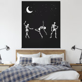 Toile Squelettes dansants (Insitu(Chambre))
