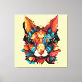 Toile Squirrel Popart (Recto)