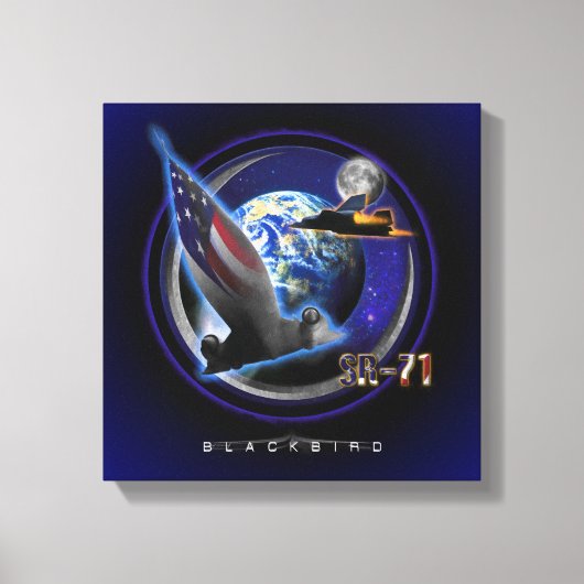 Toile SR-71 Blackbird HIGH RANGERS (Recto)