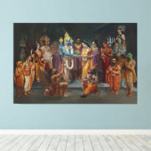 Toile Srinivasa Kalyanam Canvas (Insitu (Plancher de Bois))