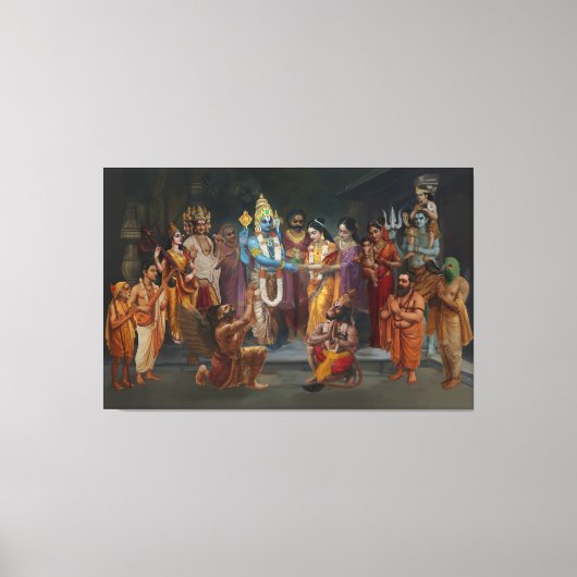 Toile Srinivasa Kalyanam Canvas (Recto)