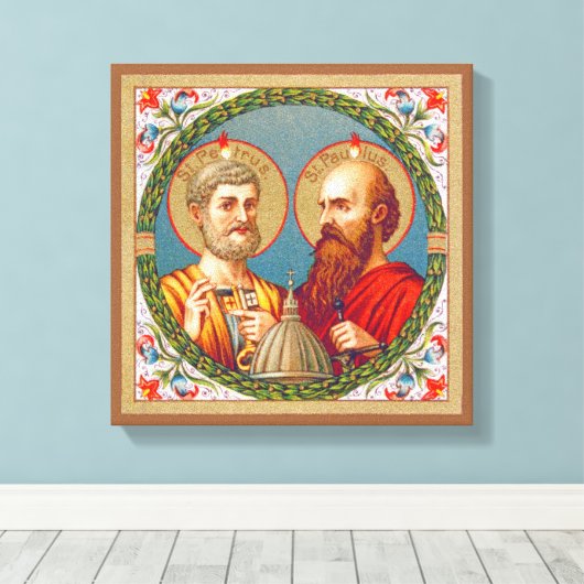 Toile SS. Pierre et Paul, Apôtres (JMAS 01) (Insitu (Plancher de Bois))
