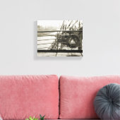 Toile SS Washington Luxury Liner Cruise Ship 1930's Deck (Insitu(Salon))