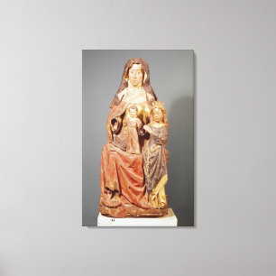 Toile St Anne, la Vierge et enfant,