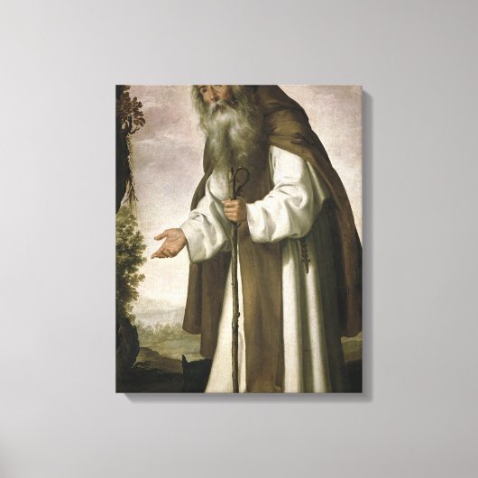 Toile St. Anthony Dispirited, 1640 (huile sur toile) (Recto)