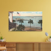 Toile St. Augustine, FL - Vue de la baie de Matanzas & (Insitu(Salon))