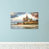 Toile St. Basil's Cathedral Canvas Art Print (Insitu (Plancher de Bois))