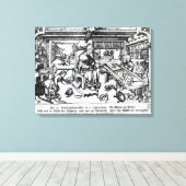 Toile St. Eligius comme orfèvre dans son atelier (Insitu (Plancher de Bois))