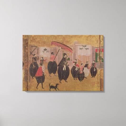 Toile St. Francis Xavier et son entourage (Recto)