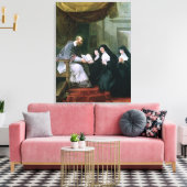Toile St. François de Sales Donner la règle (Insitu(Salon))