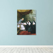 Toile St. François de Sales Donner la règle (Insitu (Plancher de Bois))
