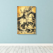 TOILE ST GEORGE ET DRAGON (Insitu (Plancher de Bois))