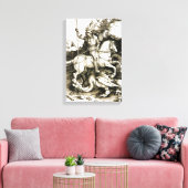 TOILE ST GEORGE ET DRAGON (Insitu(Salon))