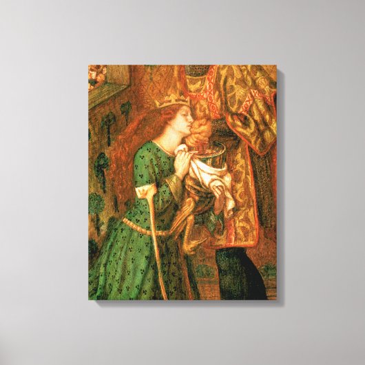 Toile St George et la princesse Sabra (Recto)