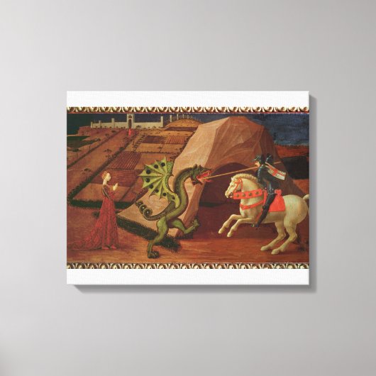 Toile St. George et le Dragon, c.1439-40 (Recto)