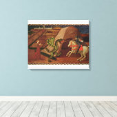 Toile St. George et le Dragon, c.1439-40 (Insitu (Plancher de Bois))