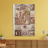 Toile St George tuant des dragons (Insitu(Salon))