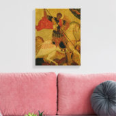 Toile St. George tuant le dragon (Insitu(Salon))