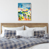 Toile St Germain près de Tunis | Auguste Macke | (Insitu(Chambre))