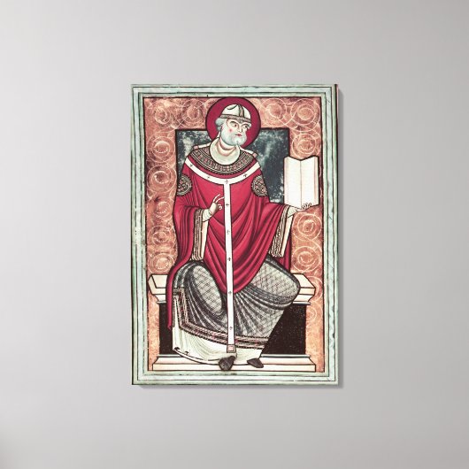 Toile St. Gregory (Recto)